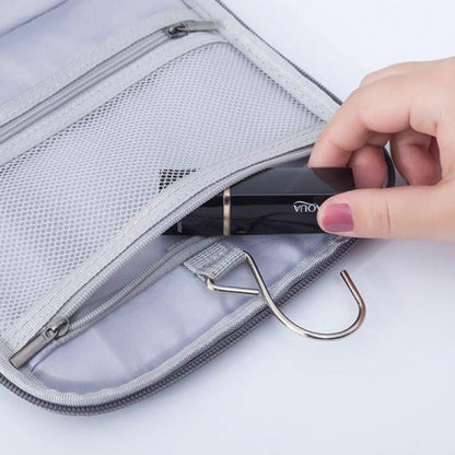 Large Capacity Travel Cosmetic Toiletry Bag (SA2510-023) Cosmetic Pouches Apricot
