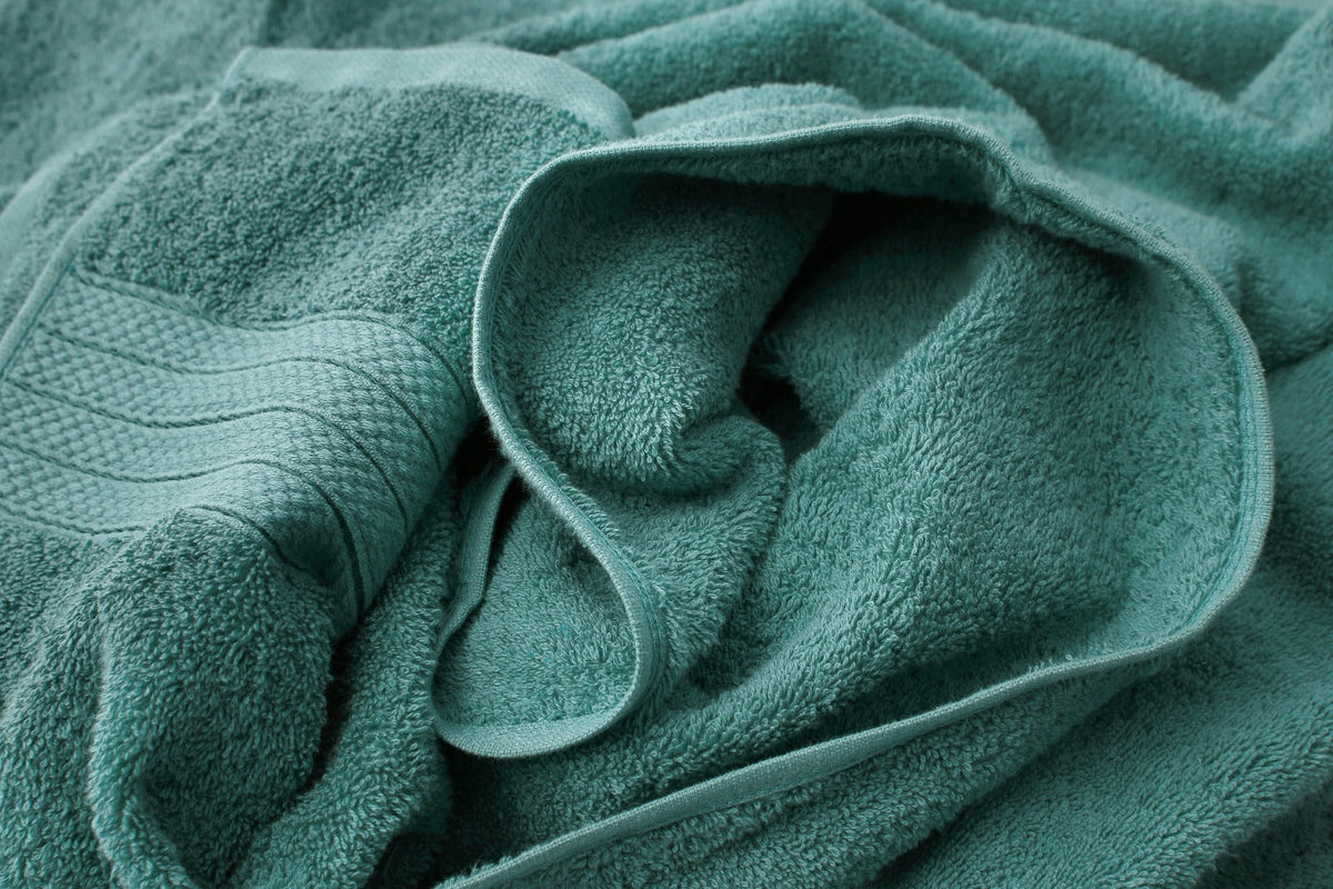 1 PC 100% Cotton Towel (16078)- Storm Blue Bath Towels & Washcloths Apricot