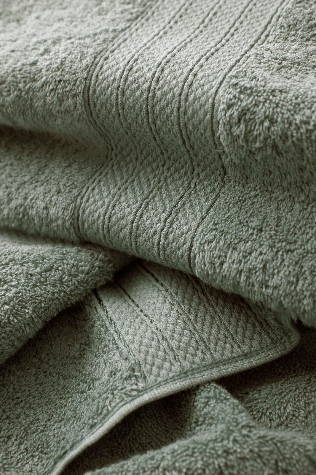 1 PC 100% Cotton Towel (16079)- Dessert Sage Bath Towels & Washcloths Apricot