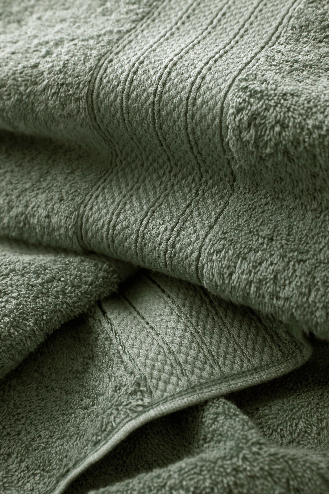 1 PC 100% Cotton Towel (16079)- Dessert Sage Bath Towels & Washcloths Apricot