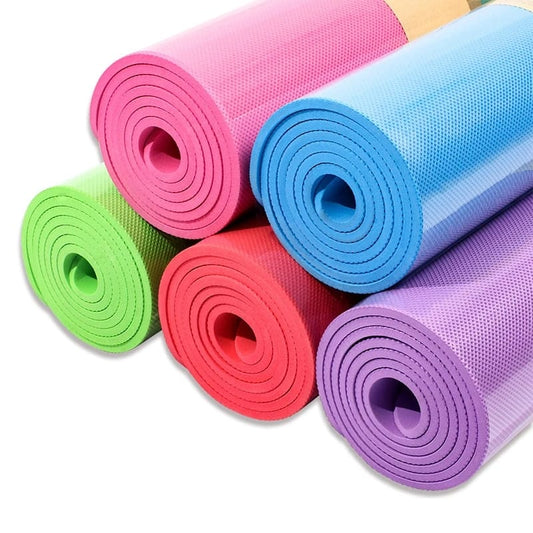 Yoga mat for Exercise and Fitness- Grey (SA2553-14) Rugs Apricot