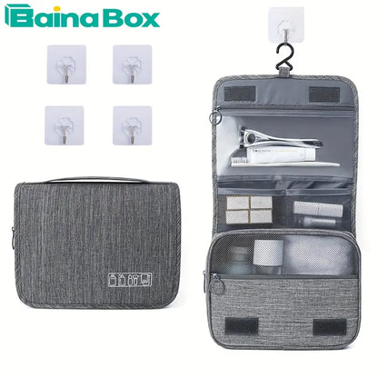 Large capacity travel bag-SA2408-296(Grey) Cosmetic Pouches Apricot