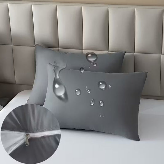 100% Water Repellent Pillow-Grey Protectors Apricot