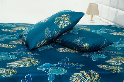 2Pcs Single Bed Sheet-Caulifower