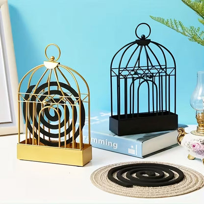Mosquito Coil Holder (SA2512-03)Black Storage Organizer Apricot