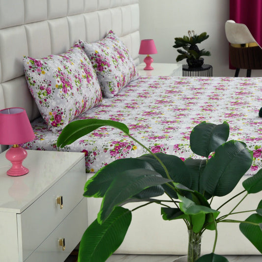 2Pcs Single Bed Sheet-Sweet Pae