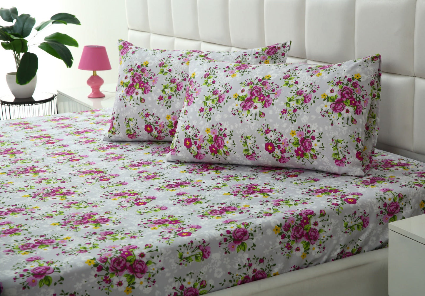 2Pcs Single Bed Sheet-Sweet Pae