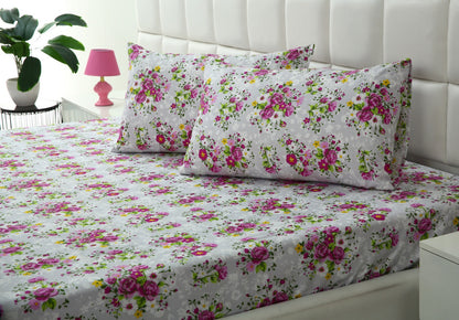 2Pcs Single Bed Sheet-Sweet Pae