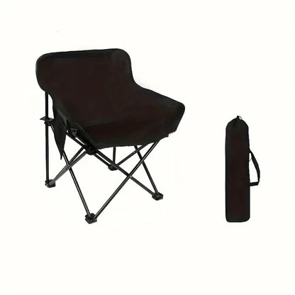 Foldable Chair Outdoor(SA2405-141)-Black Apricot
