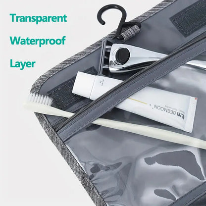 Large capacity travel bag-SA2408-296(Grey) Cosmetic Pouches Apricot