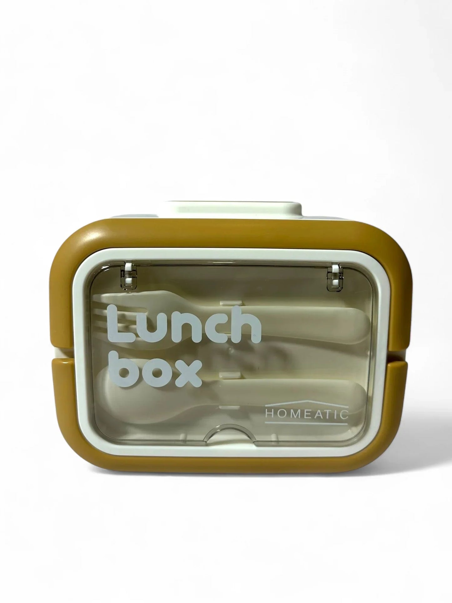 Homeatic Stainless Metal Lunchbox (SA2510-059) Apricot