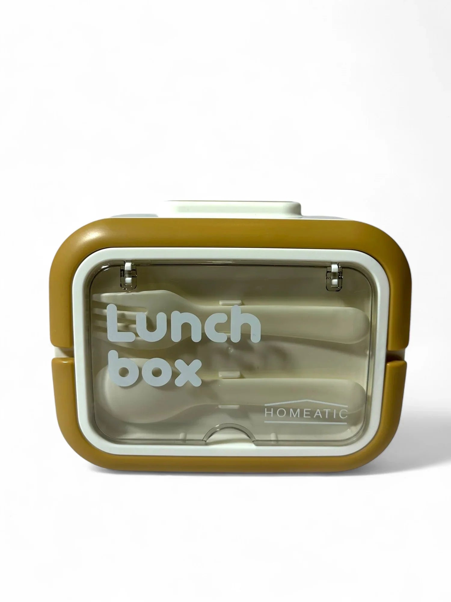 Homeatic Stainless Metal Lunchbox (SA2510-059) Apricot