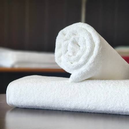 1 PC Face Towel-White Bath Towels & Washcloths Apricot