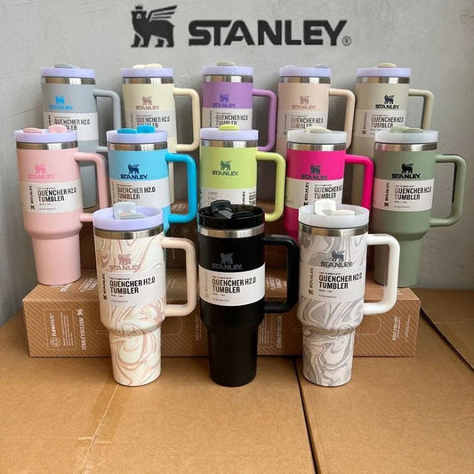 Stanley Quencher H2.0 FlowState™ Tumbler 40 OZ-1200ML Tumbler Apricot