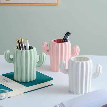 2PCs Nordic Style Vase Container (SA2510-090) Candle Stand Apricot