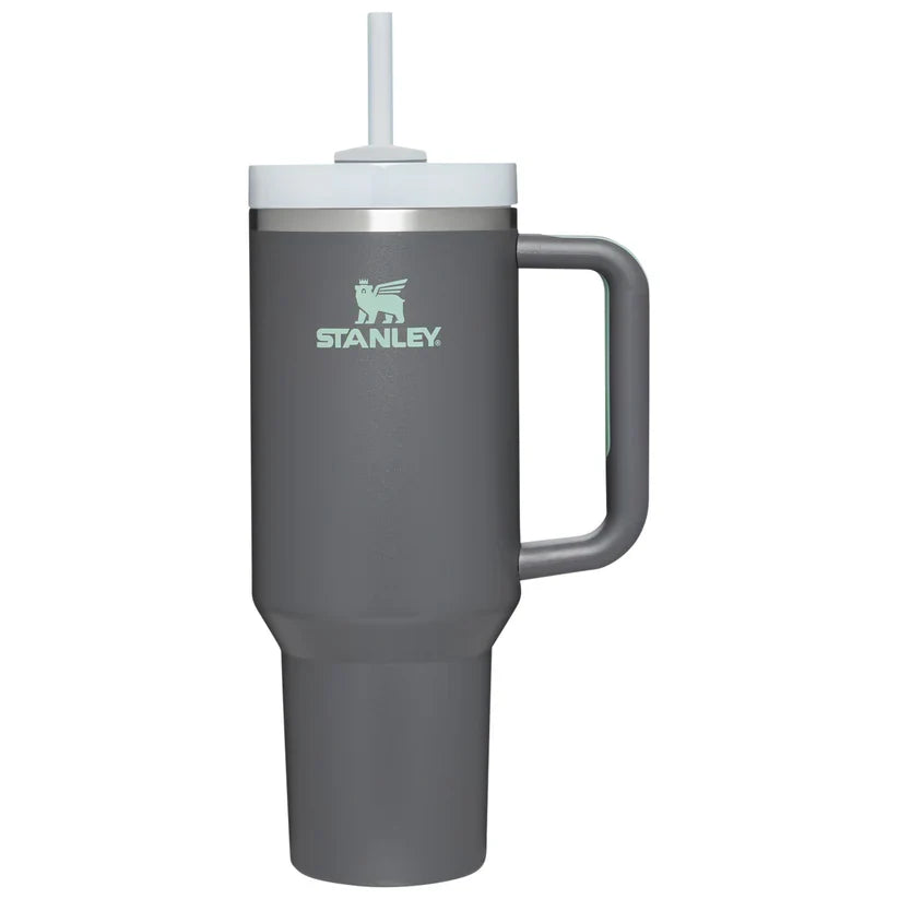 Stanley Quencher H2.0 FlowState™ Tumbler 40 OZ-1200ML Tumbler Apricot Charcoal